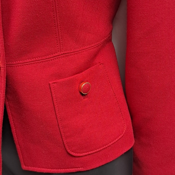 Talbots Wool Jacket Sz 4P - Picture 2 of 5